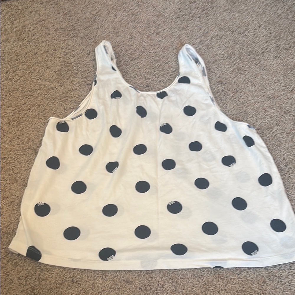 Worn Once UGG Cream and Black Polka Dot Organic Cotton Pajamas - Picture 7 of 10